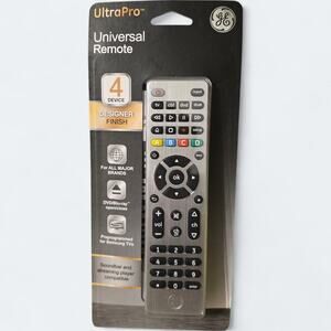 GE UltraPro 4-Device Universal Remote Control
